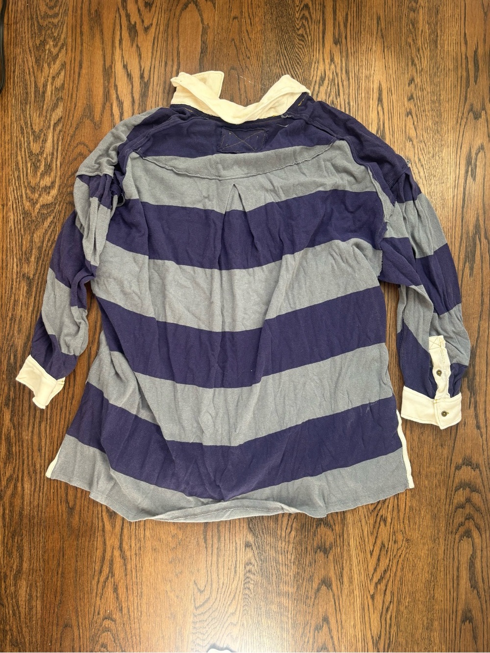 Free People Oversize Rugby Shirt - Picture 4 of 4